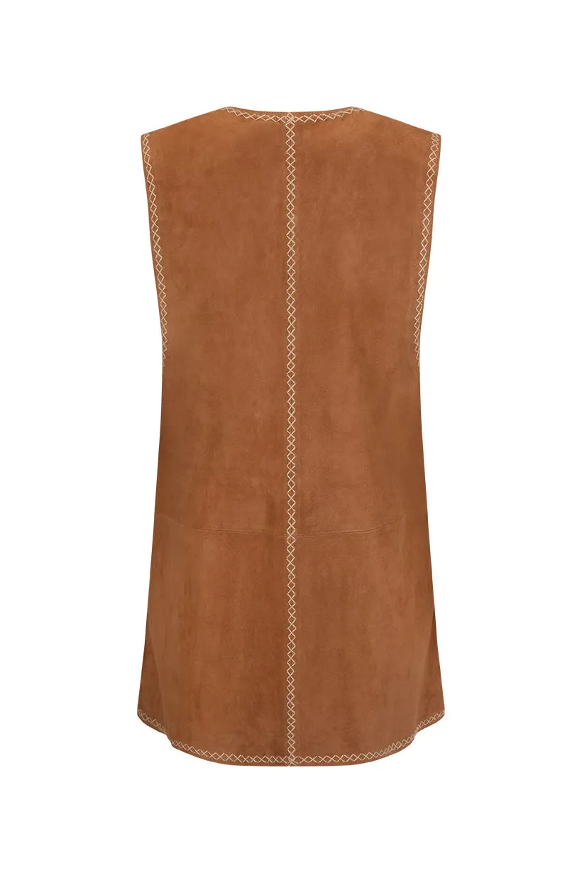 Miller Suede Vest