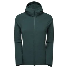 Montane Women's Protium XT Hooded Fleece Jacket - Deep Forest