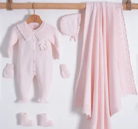 Nipperland | 5-Piece Newborn Set in Blush