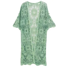 Open Front Cotton Kimono