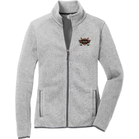 Orange County West Ladies Sweater Fleece Jacket