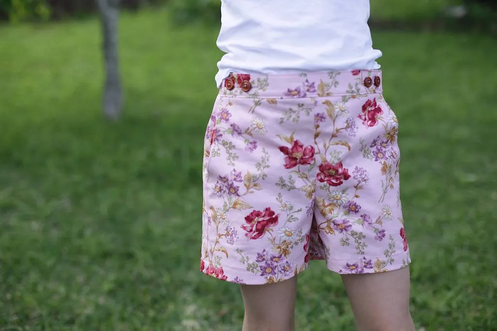 Peg Shorts Sewing Pattern