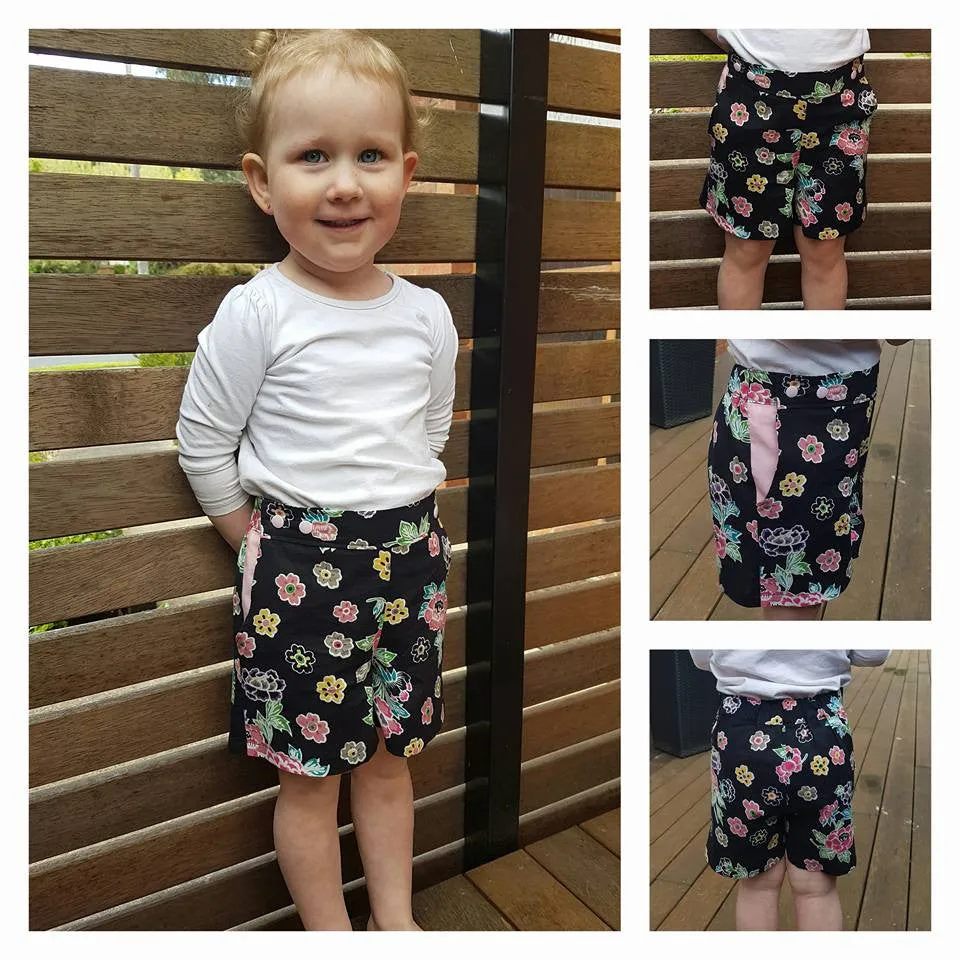 Peg Shorts Sewing Pattern