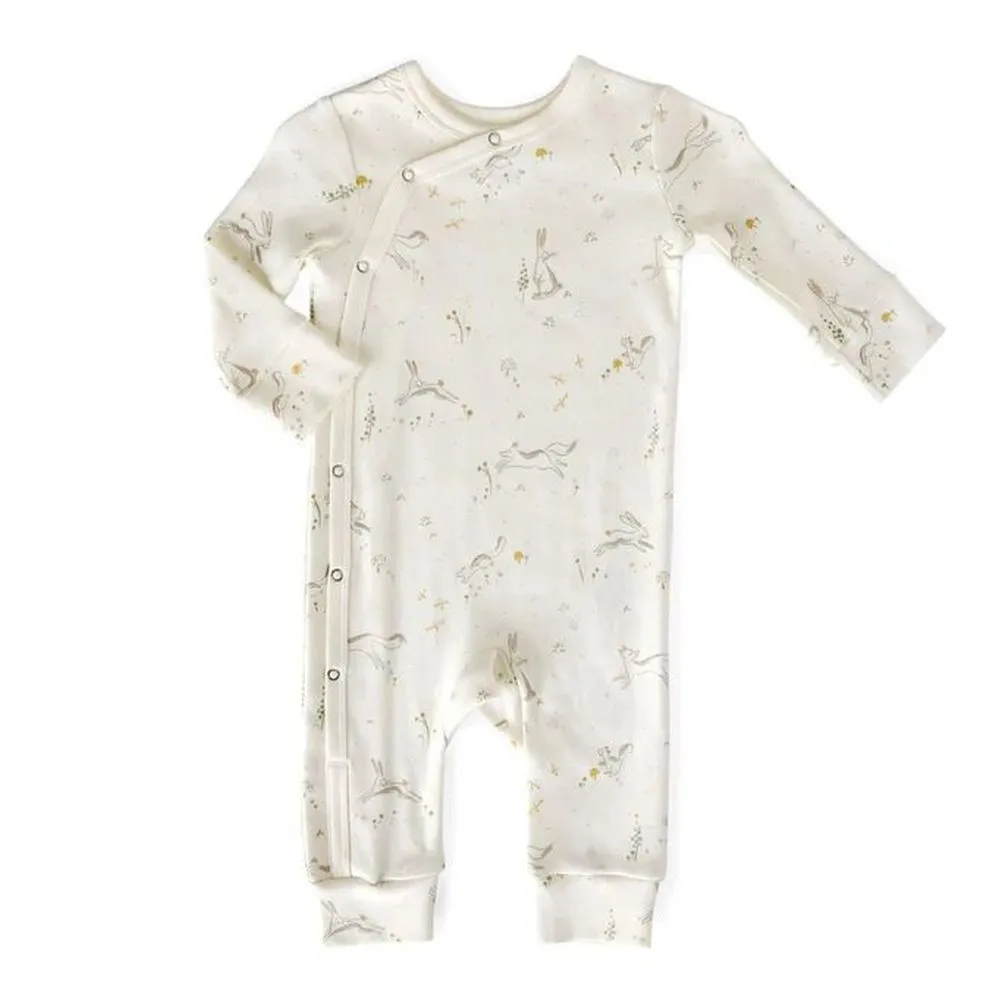 Pehr Organic Cotton Kimono Romper