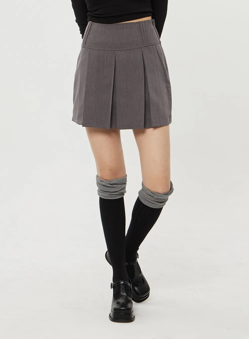 Pleated Mini Skirt BF314