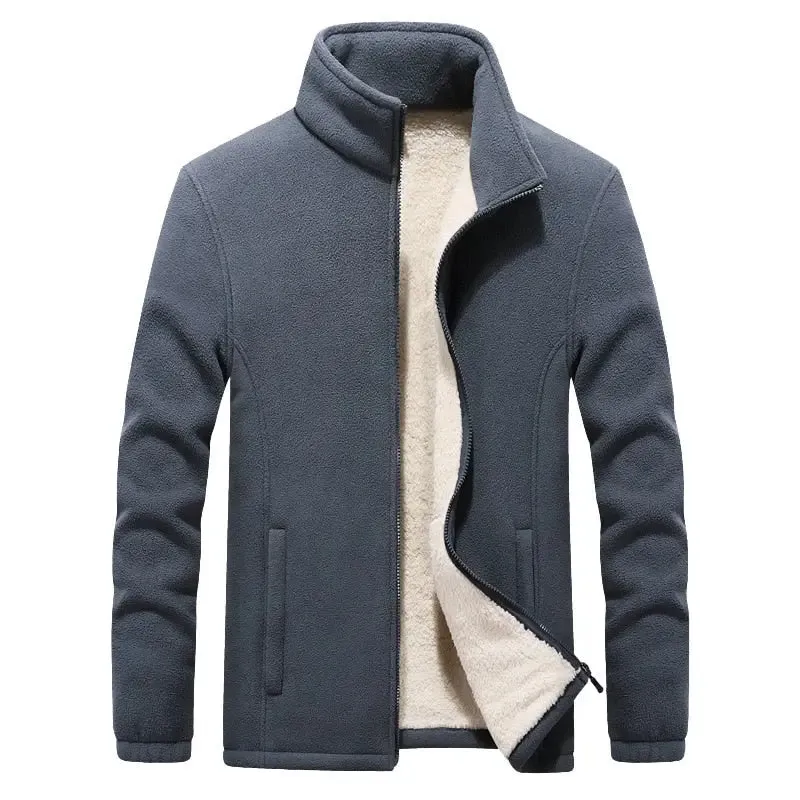 Plus size 7XL,8XL,9XL Winter's Jackets Sweatshirt Solid Casual Male Coats