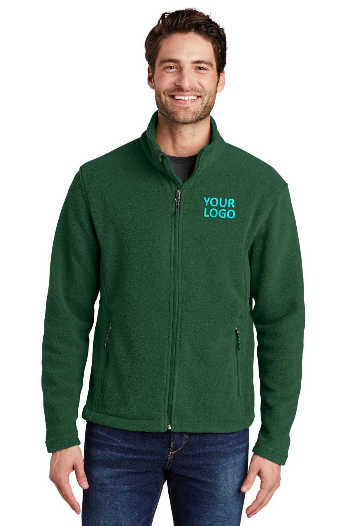 Port Authority Value Fleece Customized Jackets, Forest Green