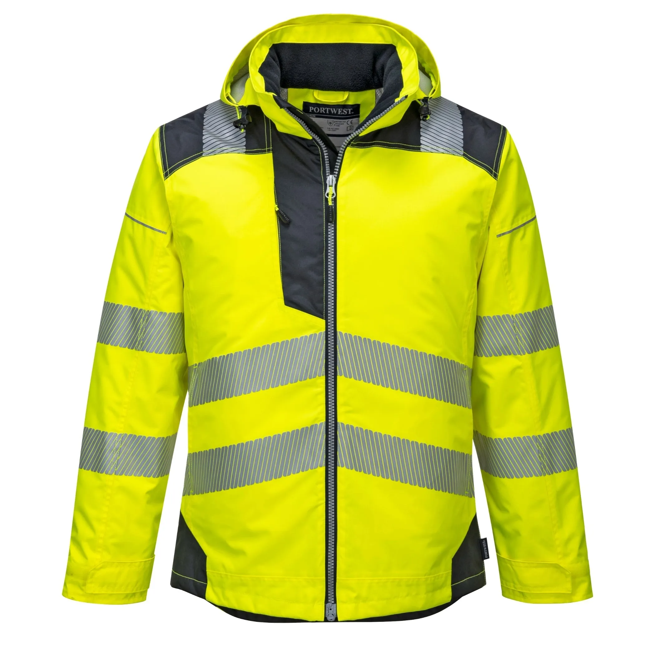 PORTWEST® PW3 Hi Vis Winter Jacket - ANSI Class 3 - T400