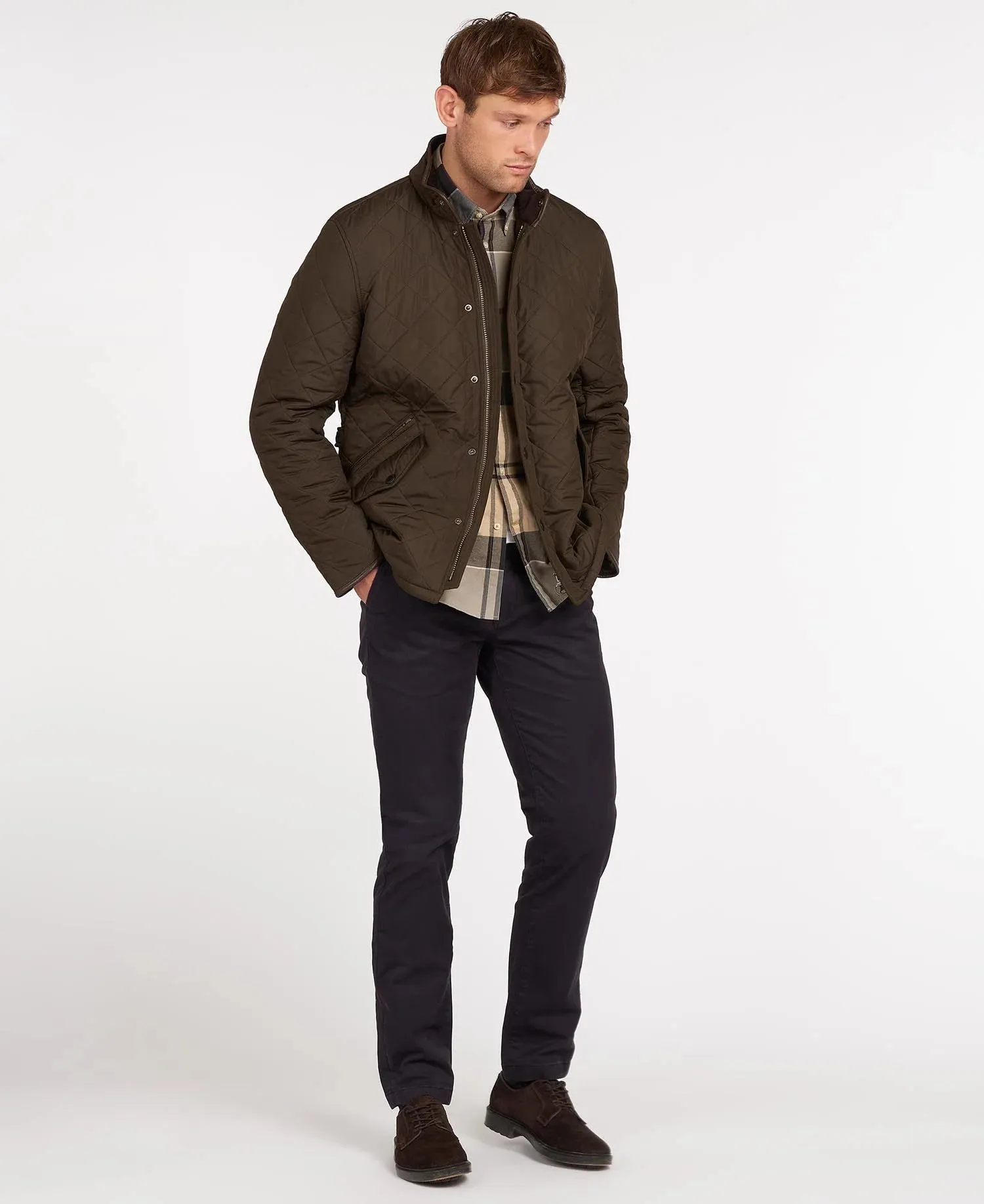 Powell Quilted Jacket - Olive