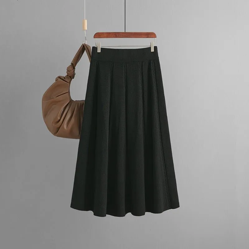 Pre Order:  Classic Umbrella Knit Skirt