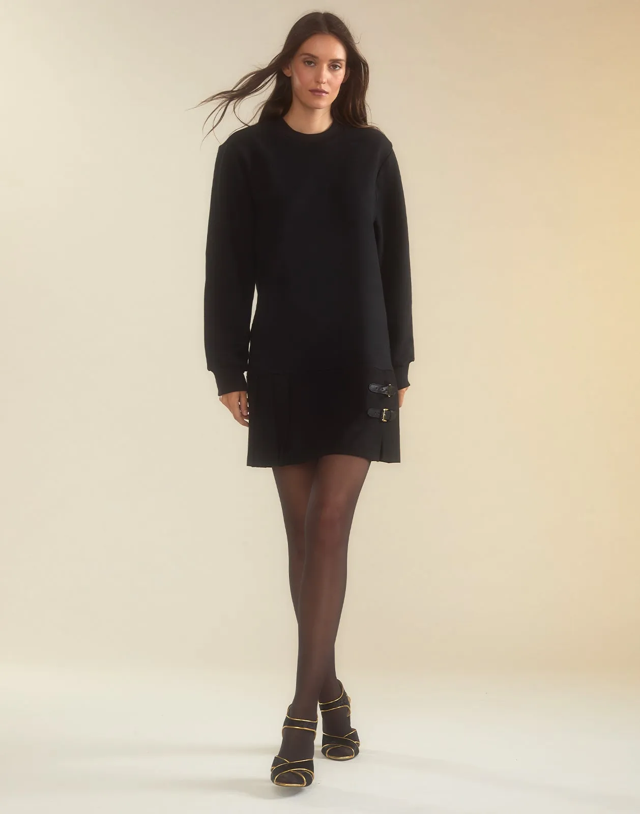 Preston Kilt Sweatshirt Dress