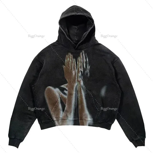 Punk Wind Ninja Printed Hoodies