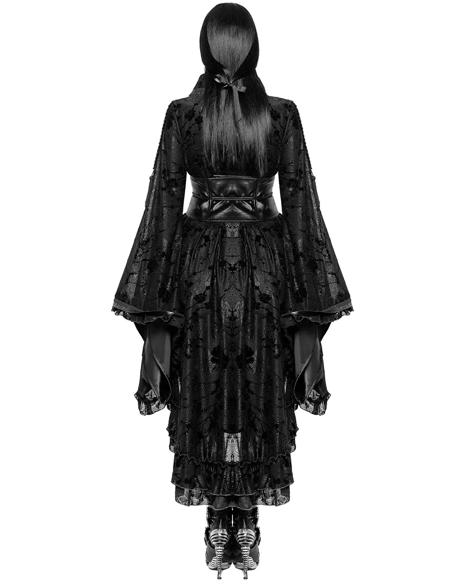 Pyon Pyon Dark Geisha Gothic Kimono Dress Jacket