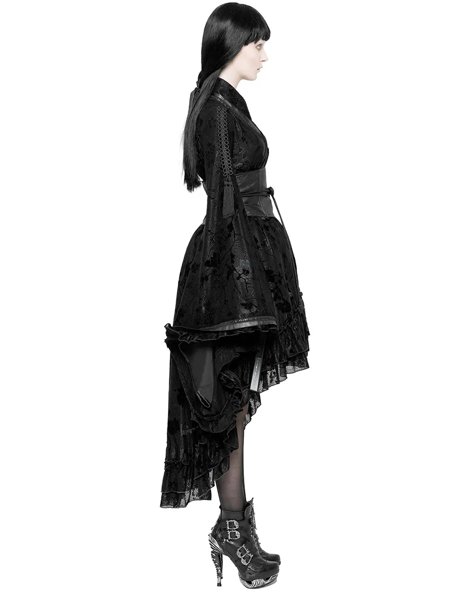 Pyon Pyon Dark Geisha Gothic Kimono Dress Jacket