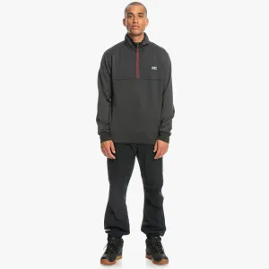 Quiksilver Mens Steep Point Half Zip Fleece-Phantom (KTA0)