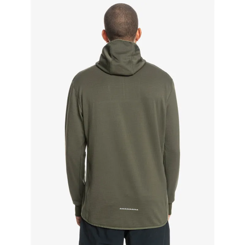 Quiksilver Mens Steep Point Hoodie Fleece- Grape Leaf (CRE0)