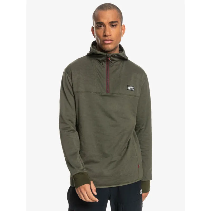 Quiksilver Mens Steep Point Hoodie Fleece- Grape Leaf (CRE0)