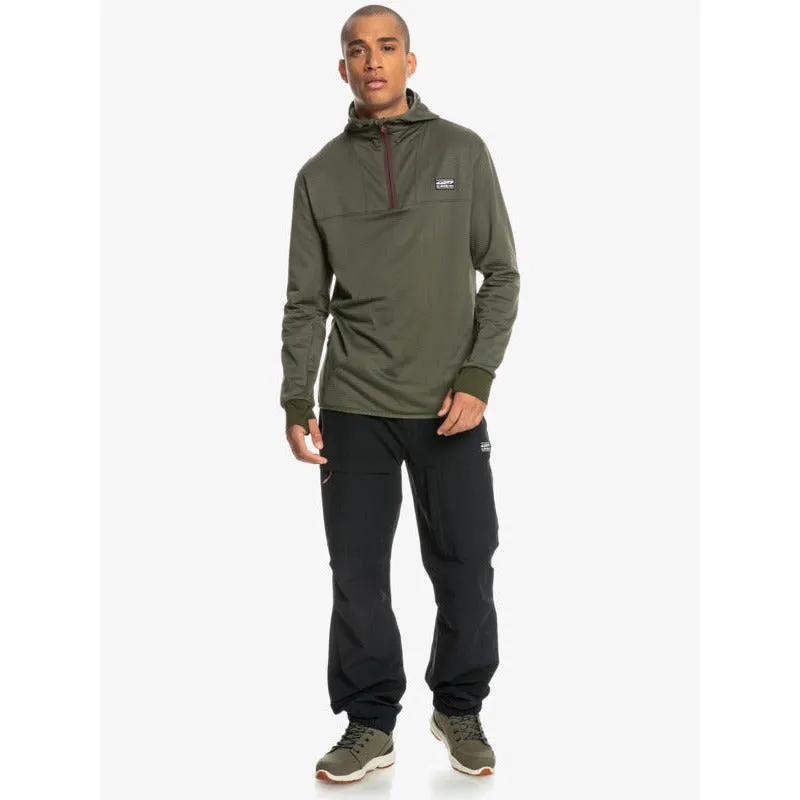 Quiksilver Mens Steep Point Hoodie Fleece- Grape Leaf (CRE0)