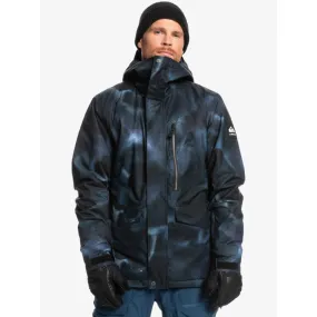 Quiksilver Mission Printed Jacket= Blue (BSN5)