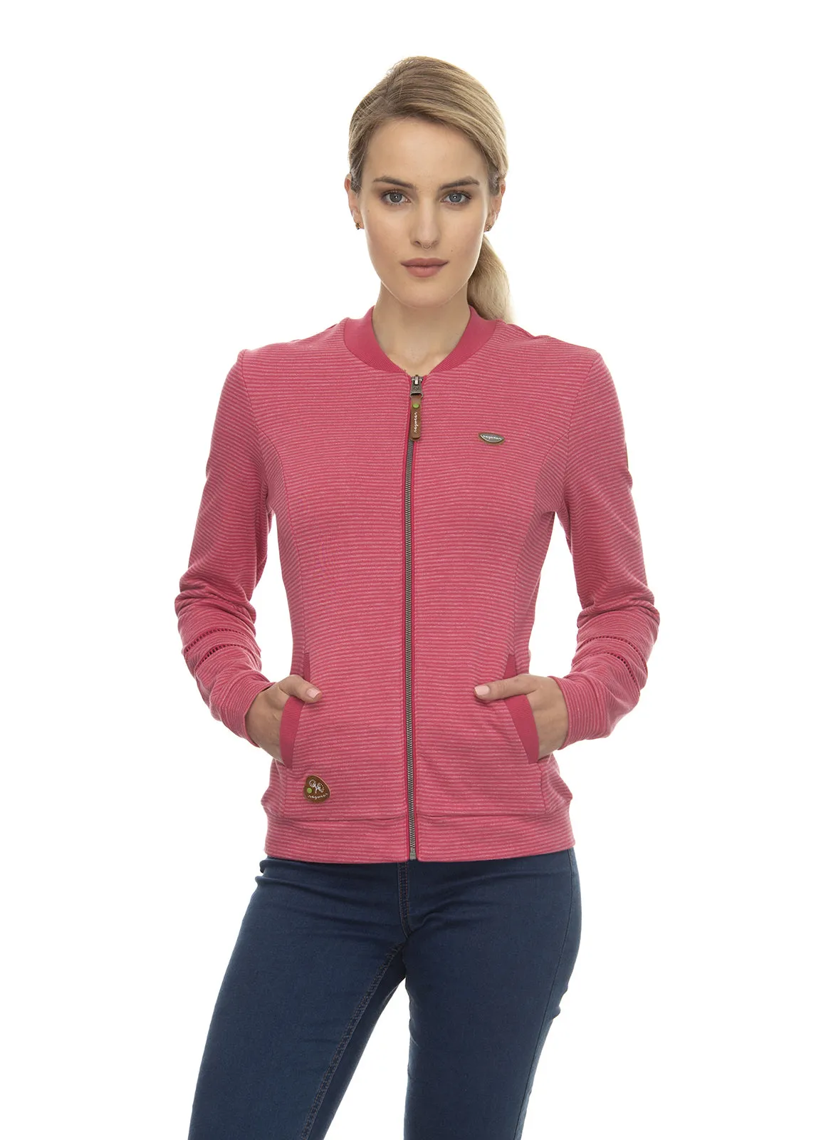 Ragwear Sweatshirt Carlie Organic Rose