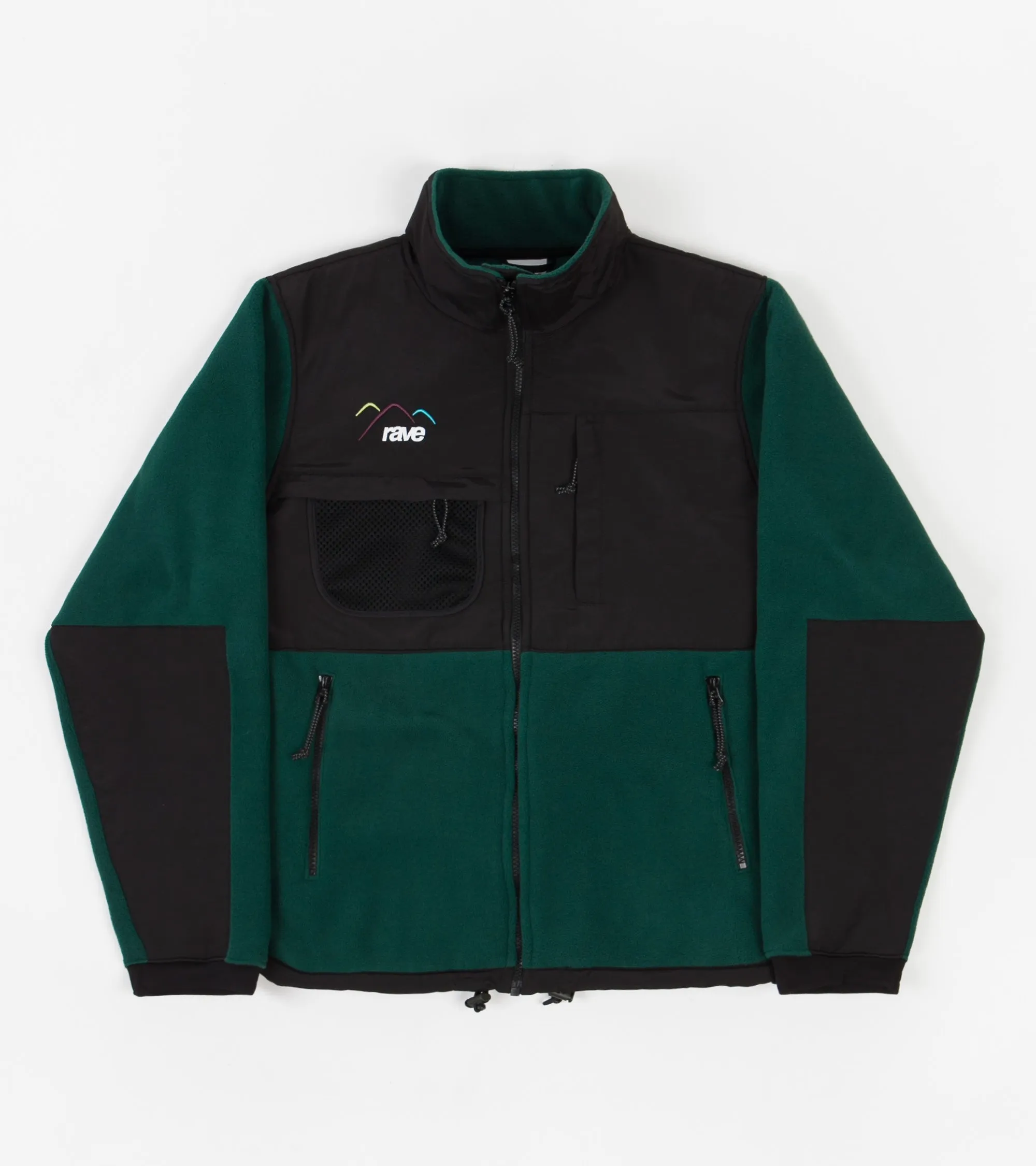 Rave Summit Fleece Jacket - Deep Forest