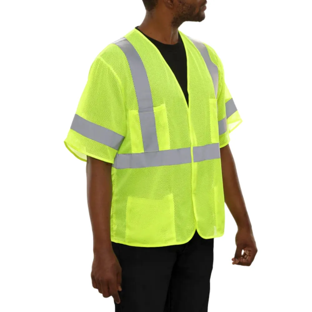 Reflective Apparel® Hi-Vis Economy Mesh Vest - ANSI Class 3 - 533ET