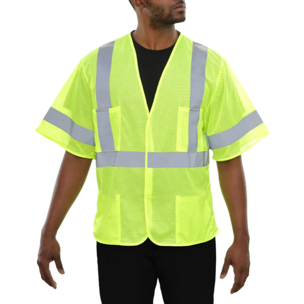 Reflective Apparel® Hi-Vis Economy Mesh Vest - ANSI Class 3 - 533ET