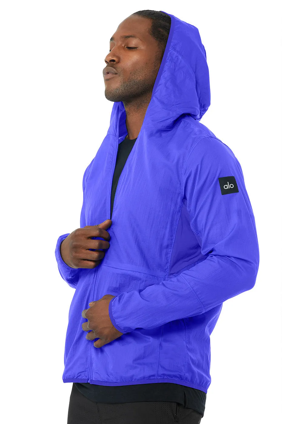 Repeat Running Jacket - Alo Blue