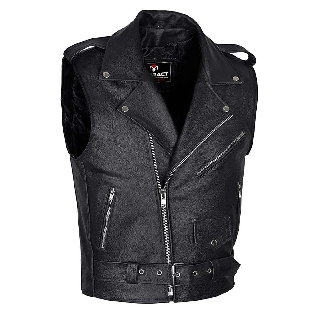 RIDERACT® Brando Sleeveless Jacket Style Vest