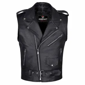 RIDERACT® Brando Sleeveless Jacket Style Vest