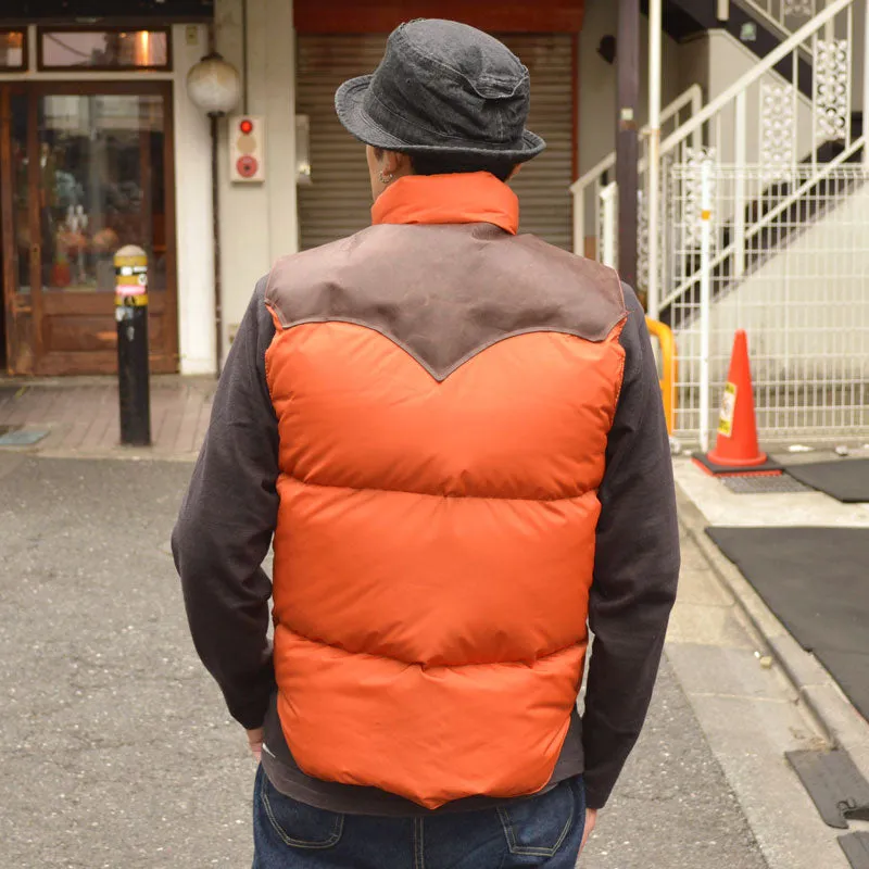 ROCKY MOUNTAIN × WAREHOUSE "2221" NYLON DOWN VEST