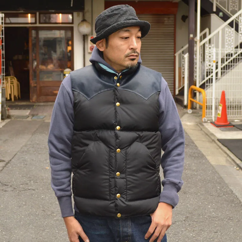 ROCKY MOUNTAIN × WAREHOUSE "2221" NYLON DOWN VEST