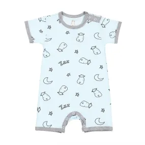 Romper Short Sleeve Sweet Dreams Baa Baa Blue