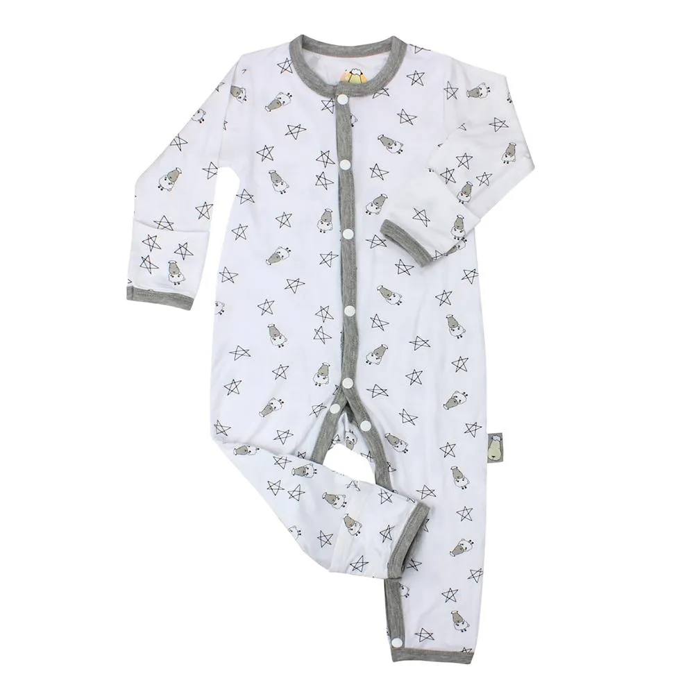 Romper White Small Star & Sheepz