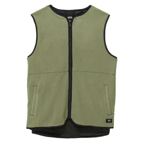 Rosewood reversible vest - Olivine