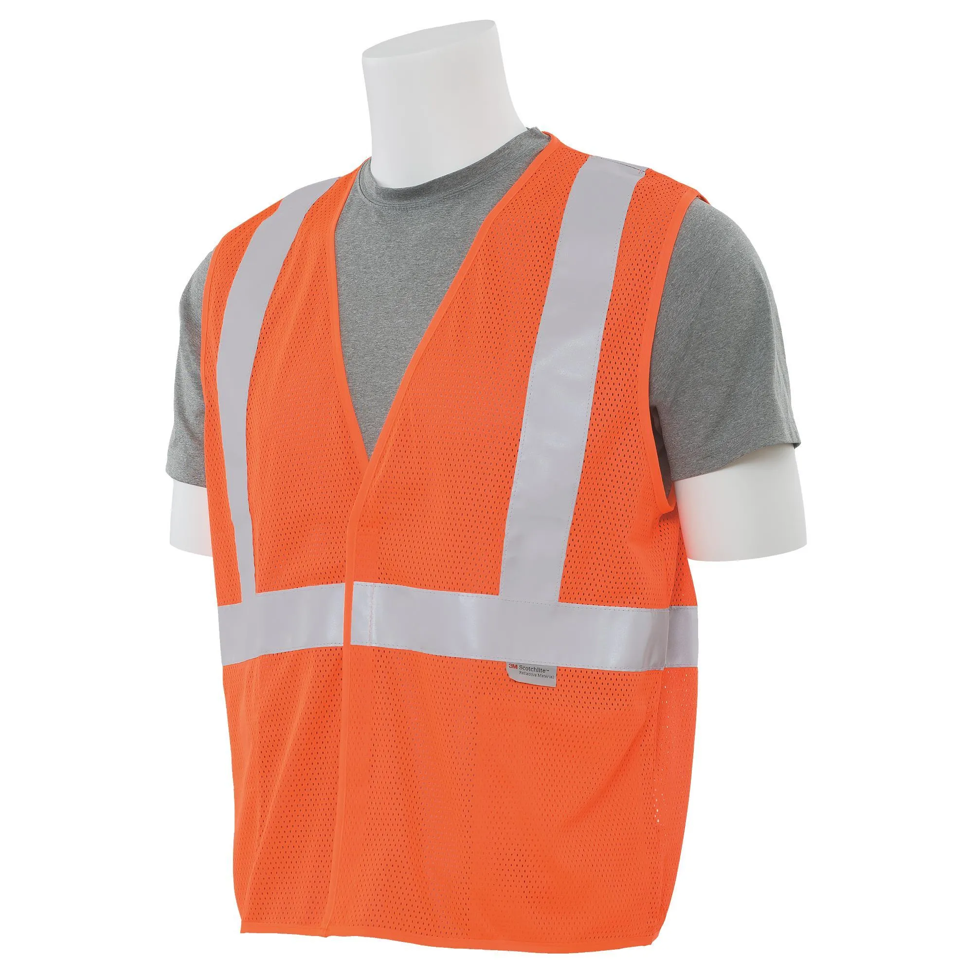 S15 Class 2 Mesh Safety Vest with 3M® Reflective Strips 1PC