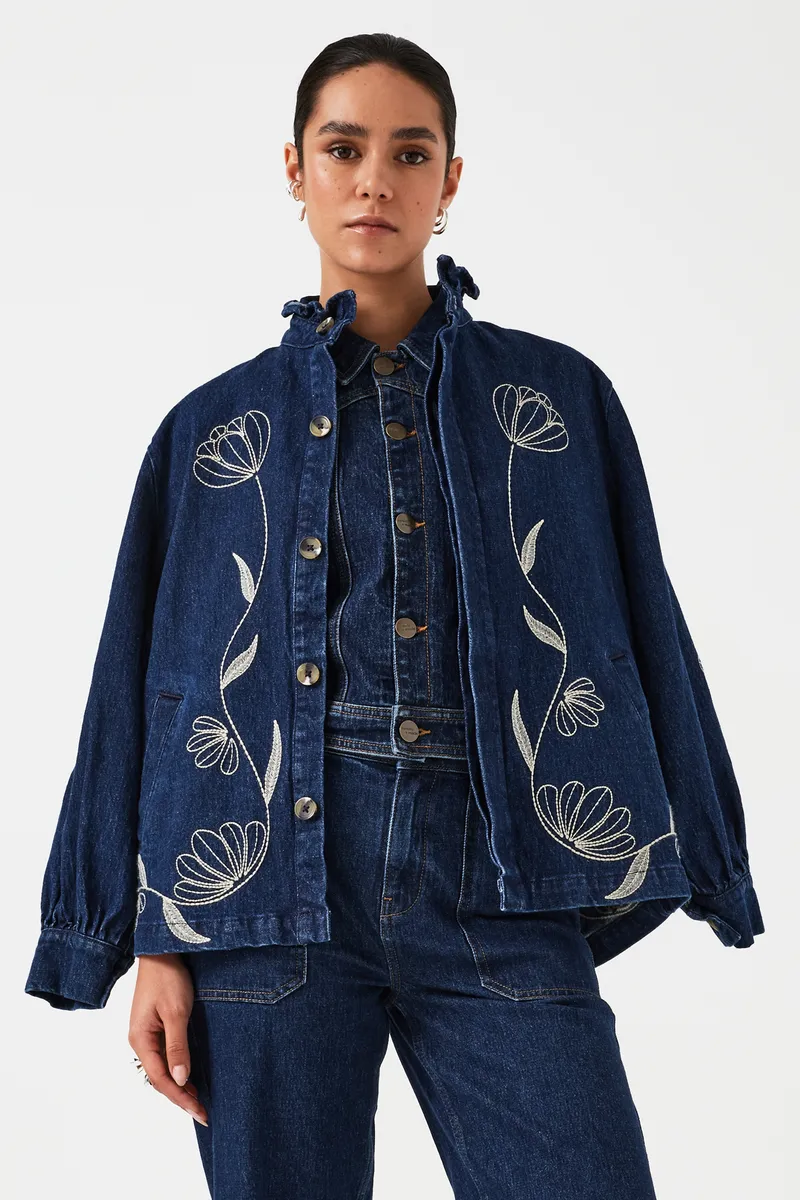 seventy   mochi Flor Pablo Jacket in Vintage Americana