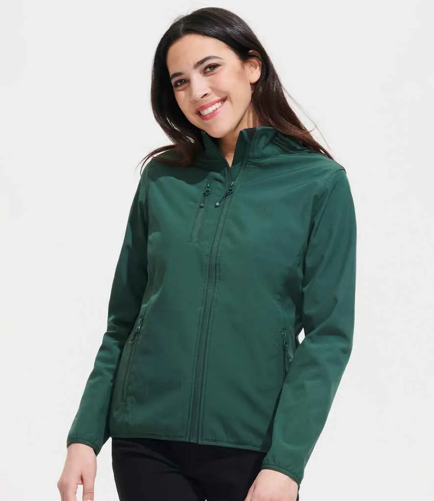 SOL'S Ladies Radian Soft Shell Jacket | Forest Green