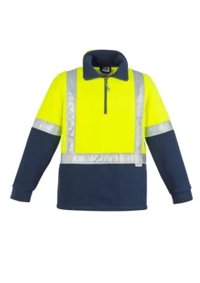 SYZMIK Men’s Hi-Vis Fleece Shoulder Taped Jumper ZT462