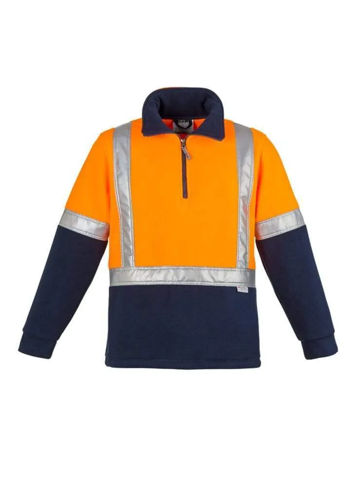 SYZMIK Men’s Hi-Vis Fleece Shoulder Taped Jumper ZT462