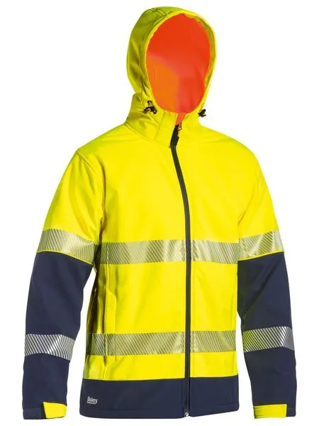 Taped Hi Vis Ripstop Bonded Fleece Jacket - BJ6934T