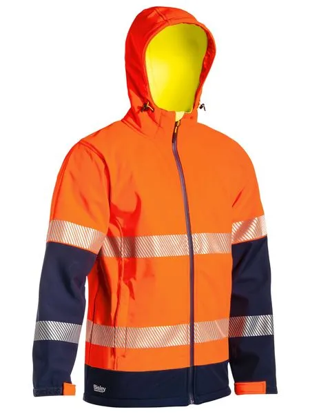 Taped Hi Vis Ripstop Bonded Fleece Jacket - BJ6934T