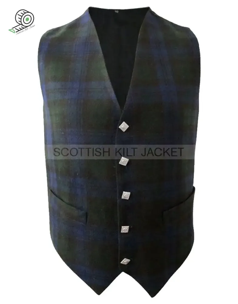 Tartan Vest with Black Watch