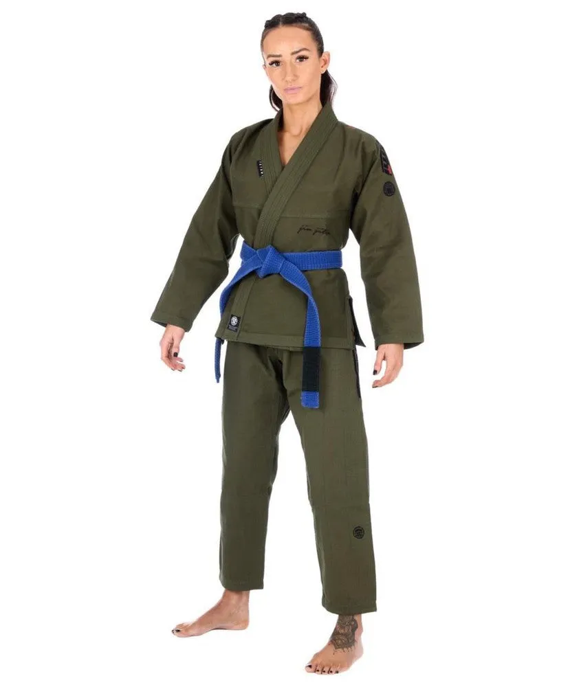 Tatami Elements Ladies Superlite BJJ Gi - Khaki - F1