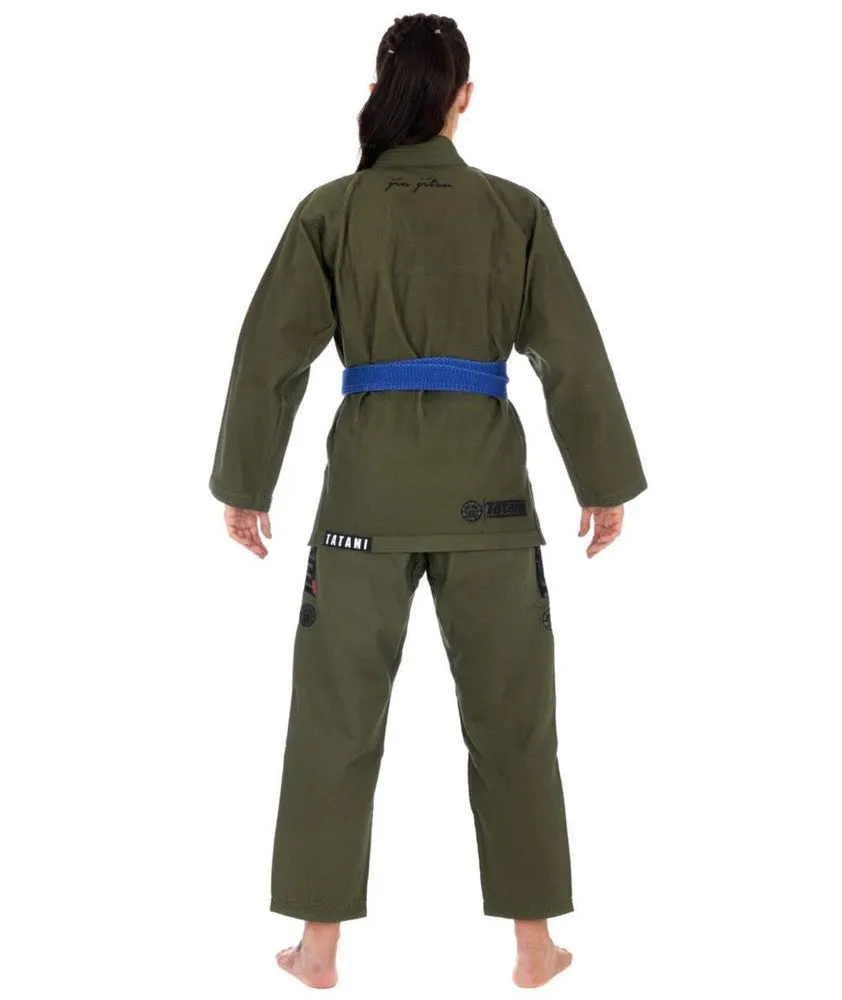 Tatami Elements Ladies Superlite BJJ Gi - Khaki - F1