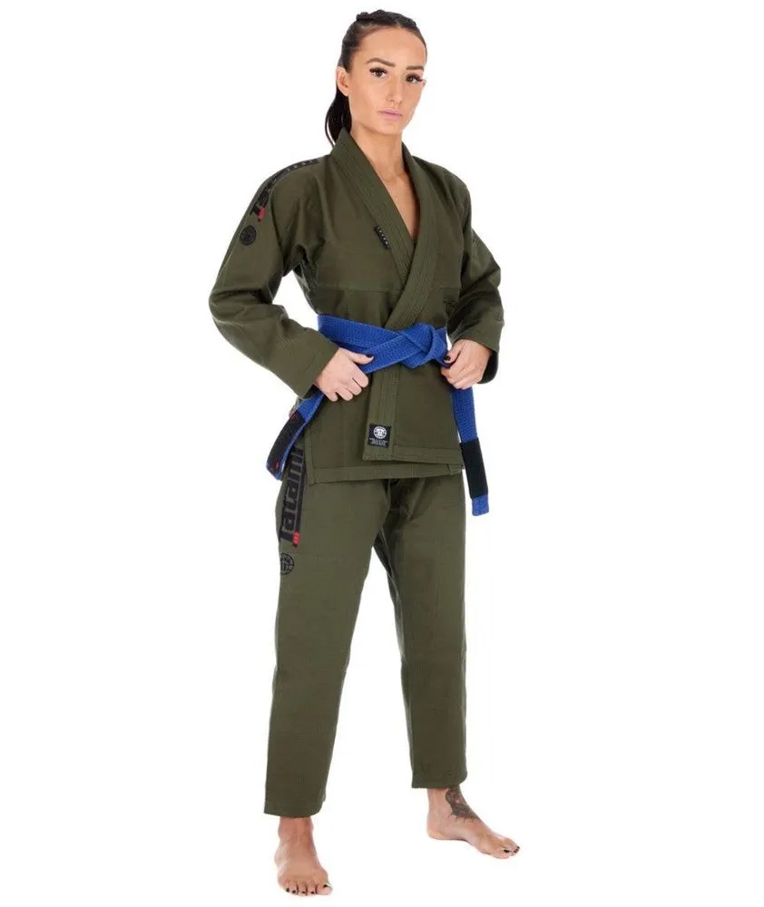 Tatami Elements Ladies Superlite BJJ Gi - Khaki - F1