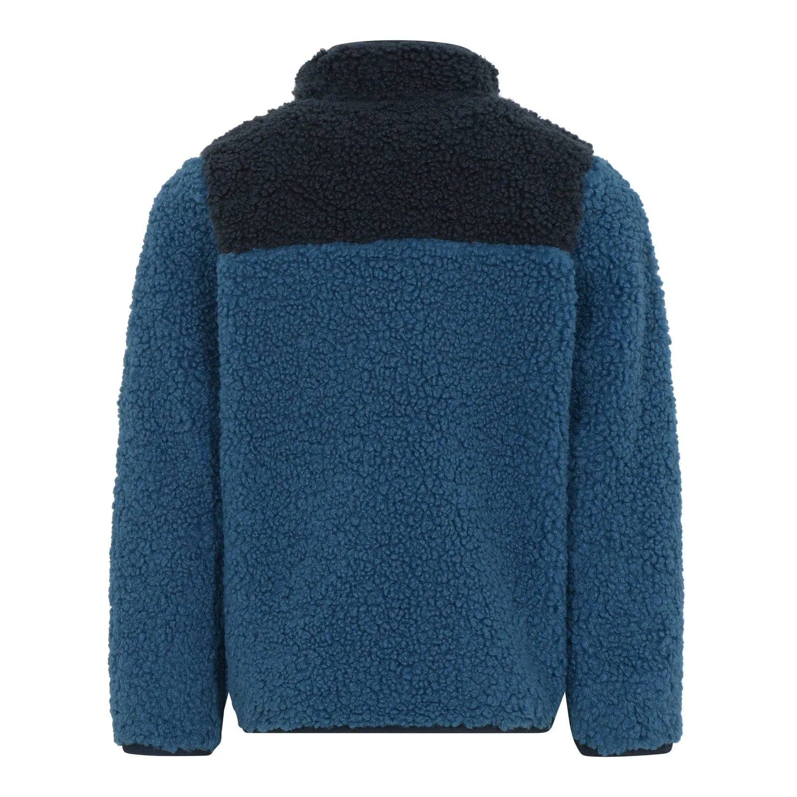 Teddy Fleece Jacket: Dark Blue