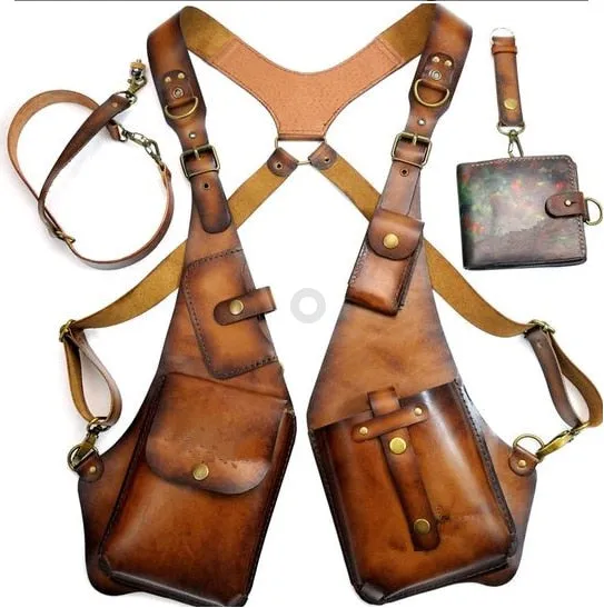 TEEK - Double Pocket Vintage-Style Holster