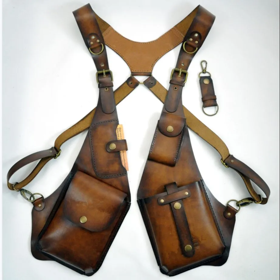 TEEK - Double Pocket Vintage-Style Holster