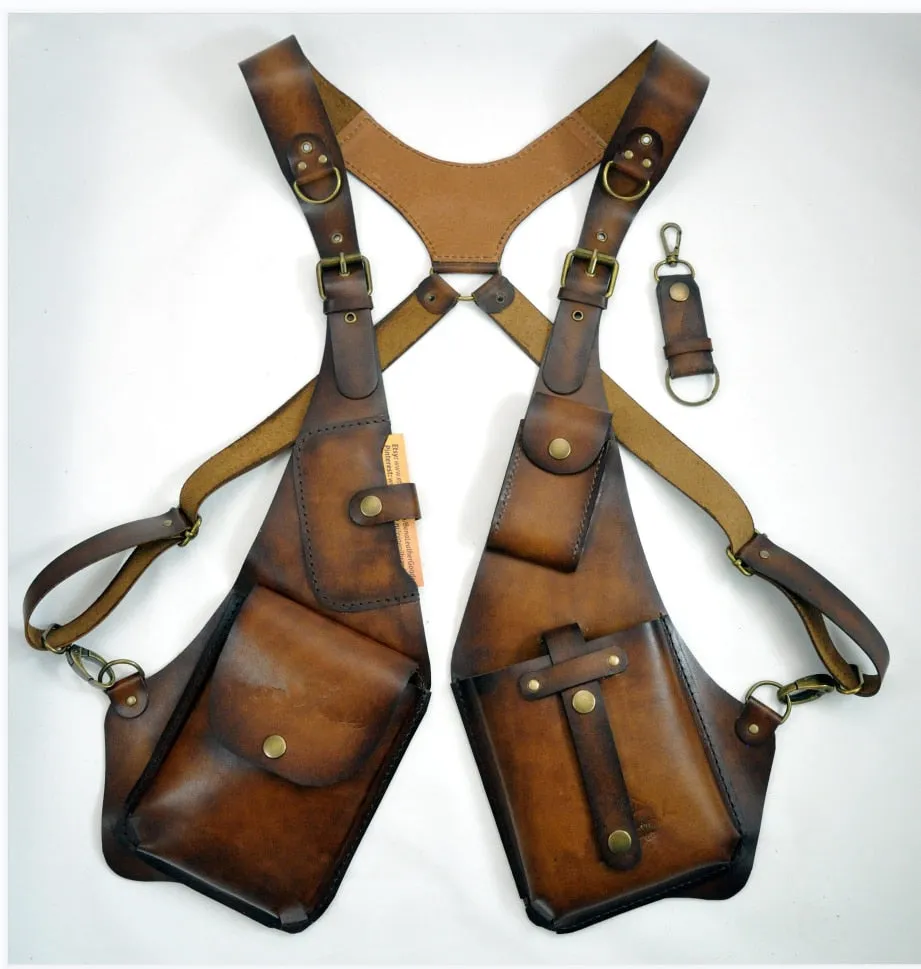 TEEK - Double Pocket Vintage-Style Holster